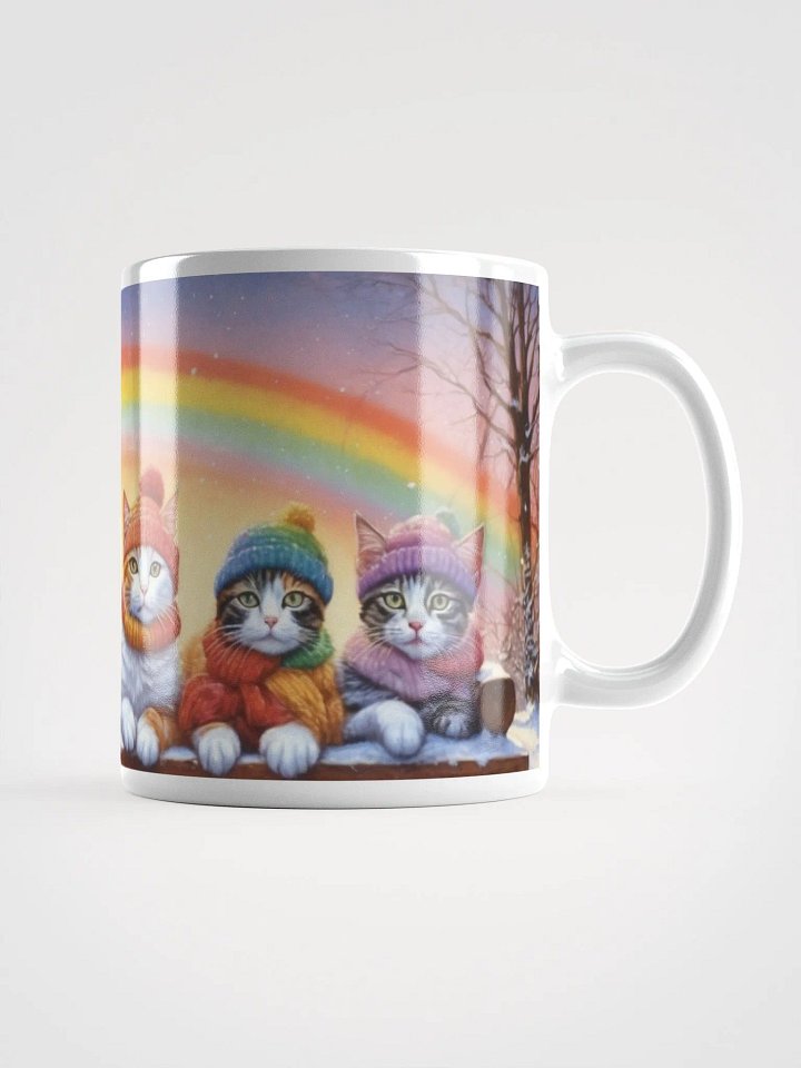 Rainbow and Cats Mug product image (1)