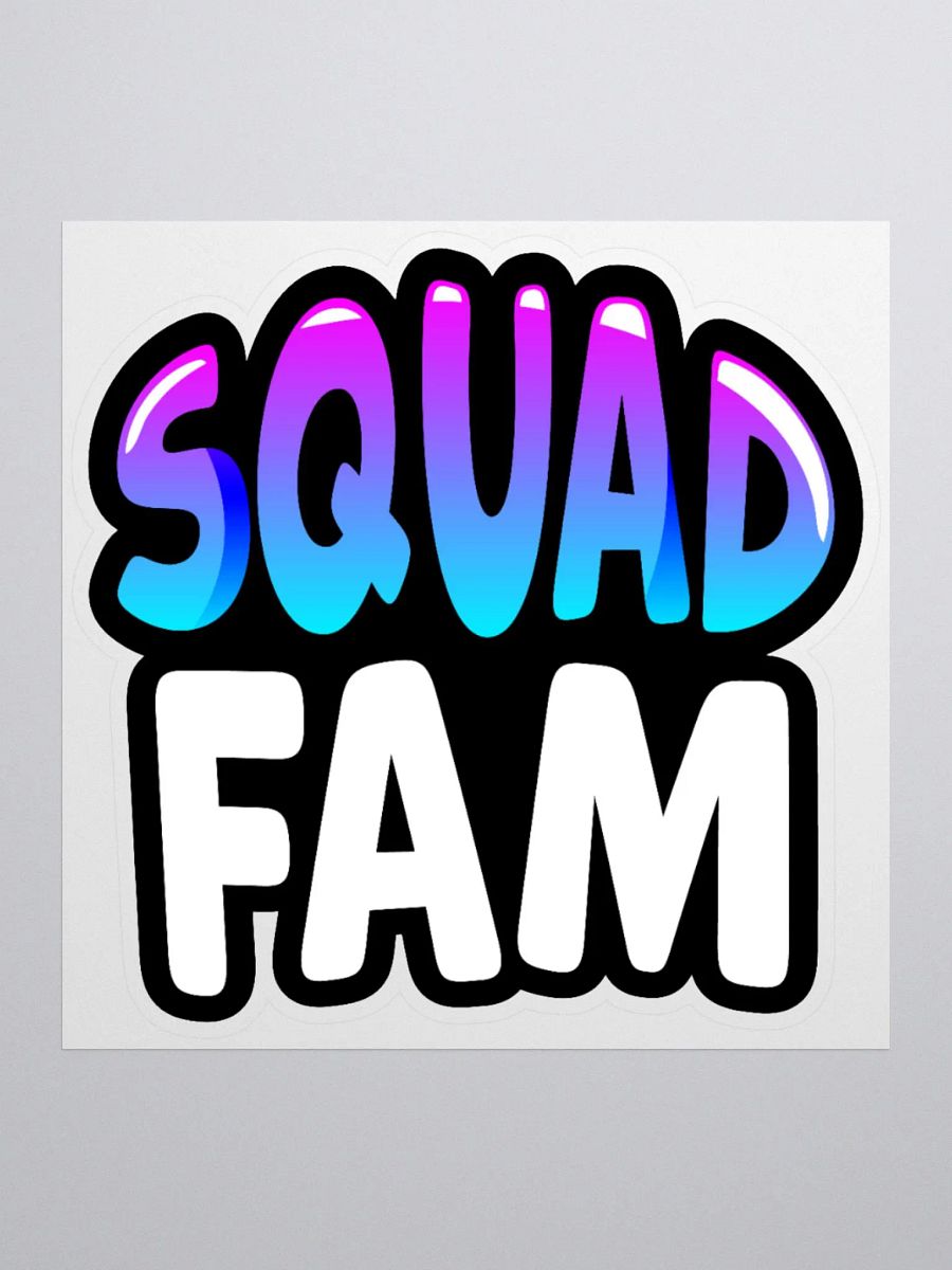 SQUAD FAM STICKER product image (1)