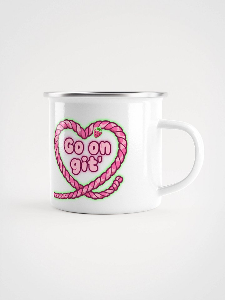 Go On Git' Enamel Mug product image (1)