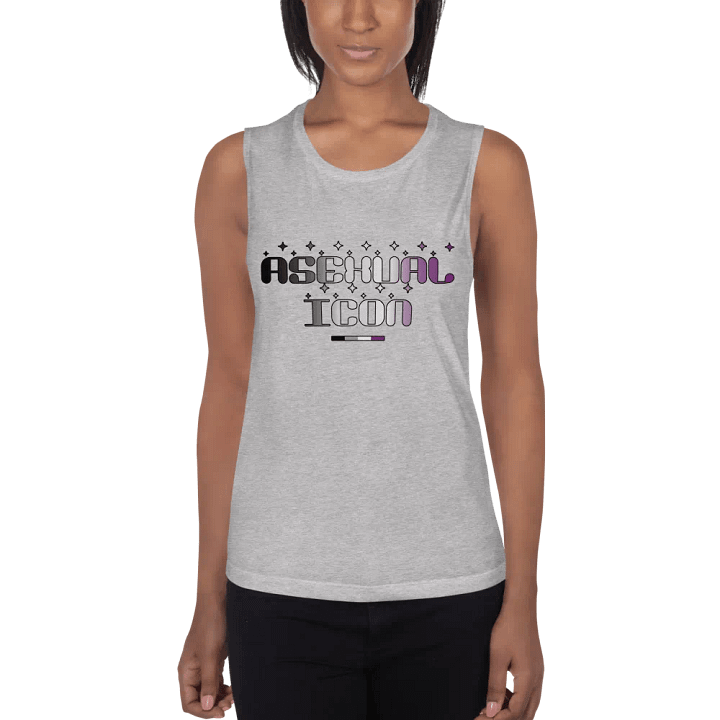Asexual Icon Women's Flowy Muscle Tank product image (4)