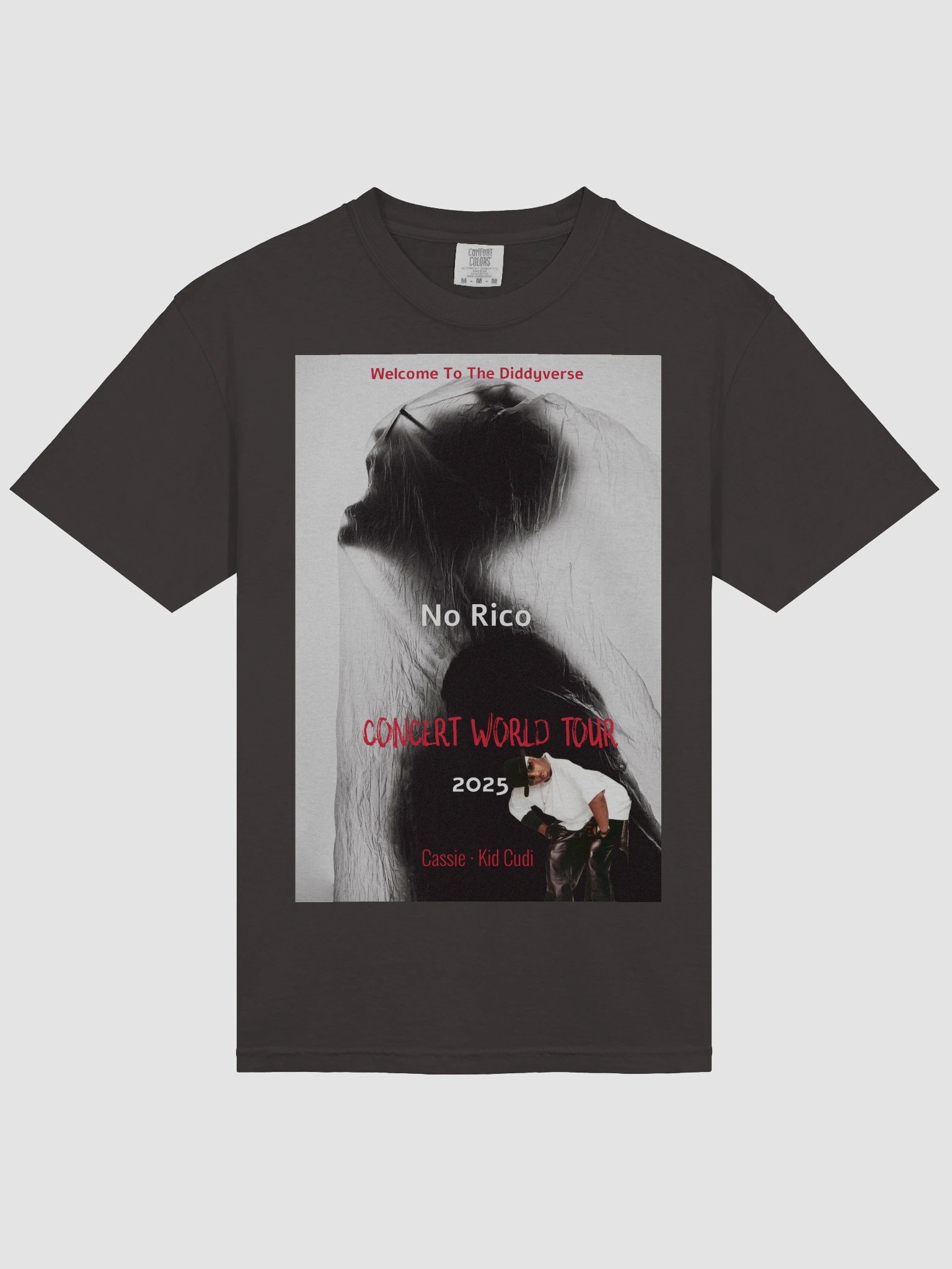 No Rico Concert Tour Plastic Man T-Shirt product image (3)