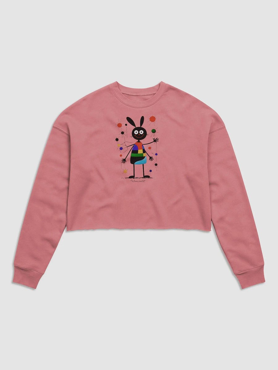 Bella+Canvas Women's Fleece Crop Sweatshirt product image (3)