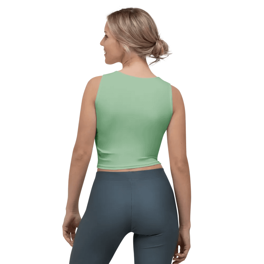 Under the Palms All-Over Crop Top product image (2)