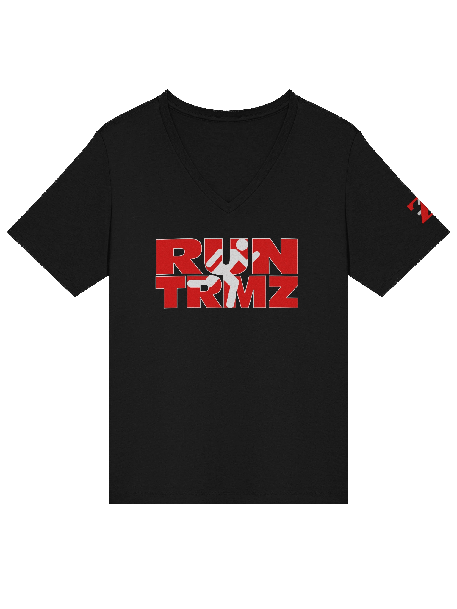 RUN TRMZ Ladies’ V-Neck Tee product image (3)