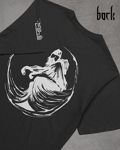 The Snowboarding Wraith.
T & Hoodie. 
Available > www.shredart.studio