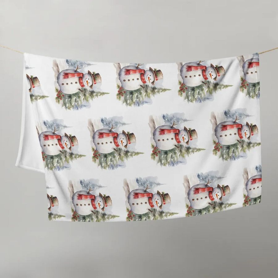 Snowman Blanket product image (9)