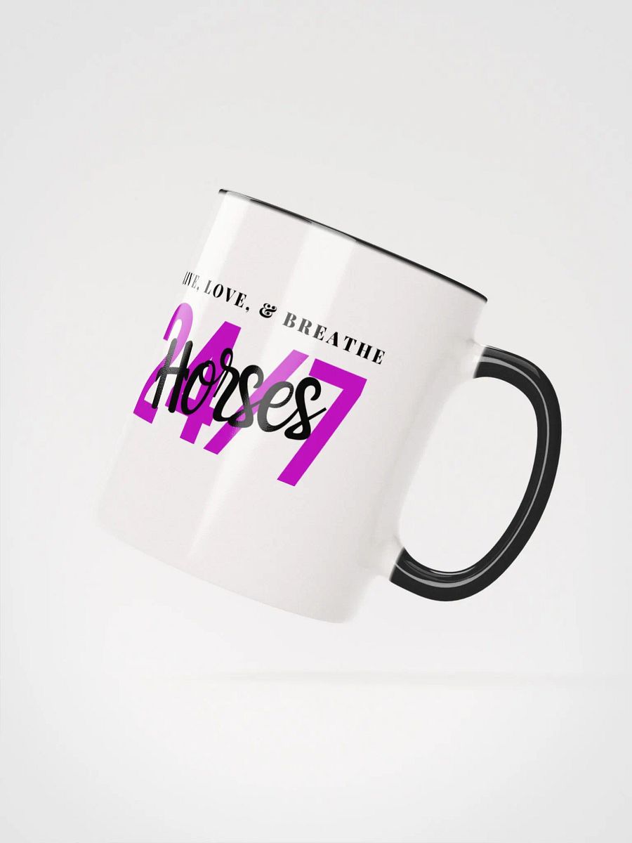 Live, Love, & Breathe Horses 24/7 Mug product image (5)
