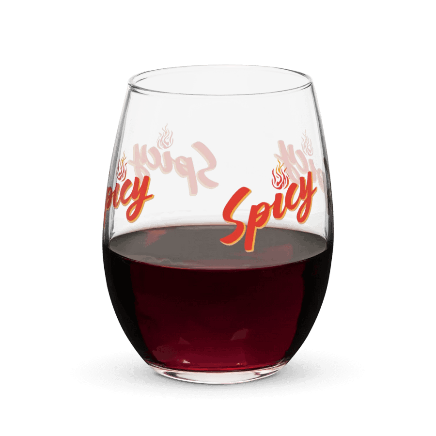Spicy Dodgeball Club Stemless Wine Glass product image (5)