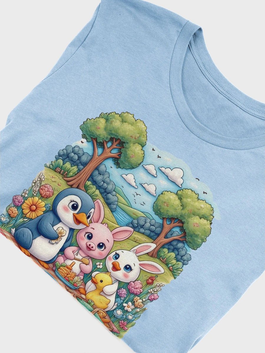 Whimsical Baby Animal Picnic Party T-Shirt product image (46)