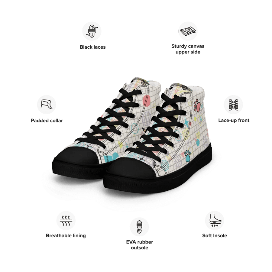 High Top Doodle Shoes product image (4)