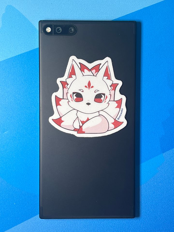 Red Kitsune Fox - Sticker product image (2)