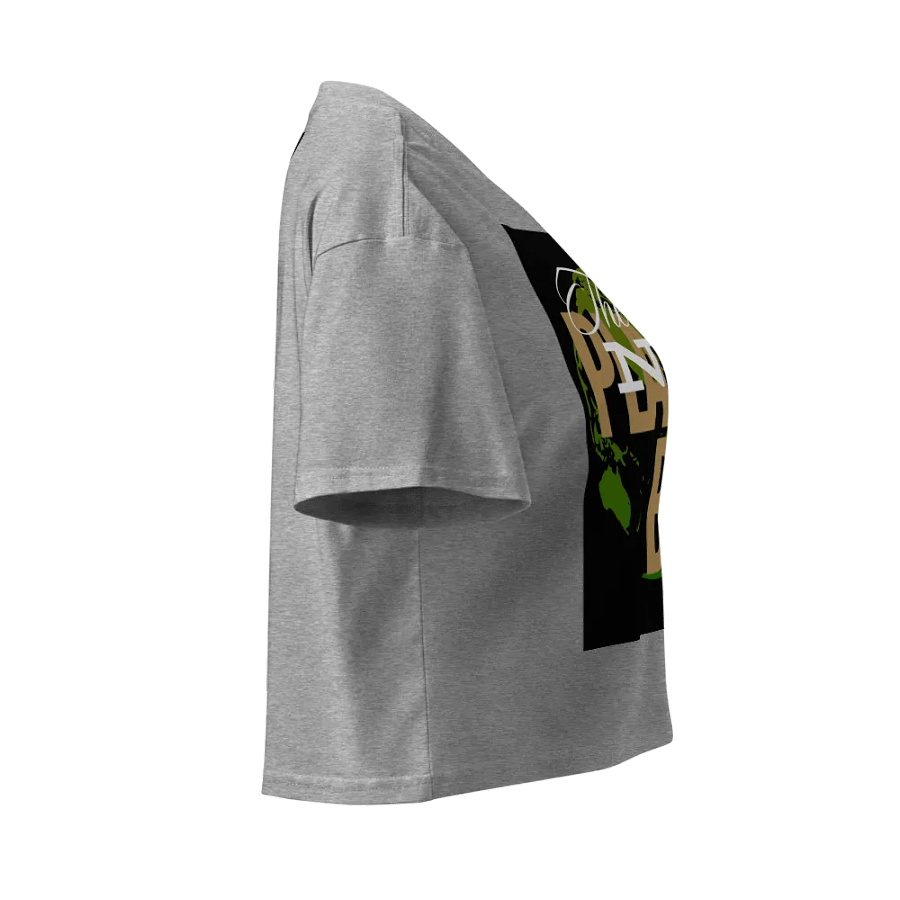 "There is no PLANet B" Crop Top - Eco-Chic Back to School Outfit! 🌍💚 product image (12)