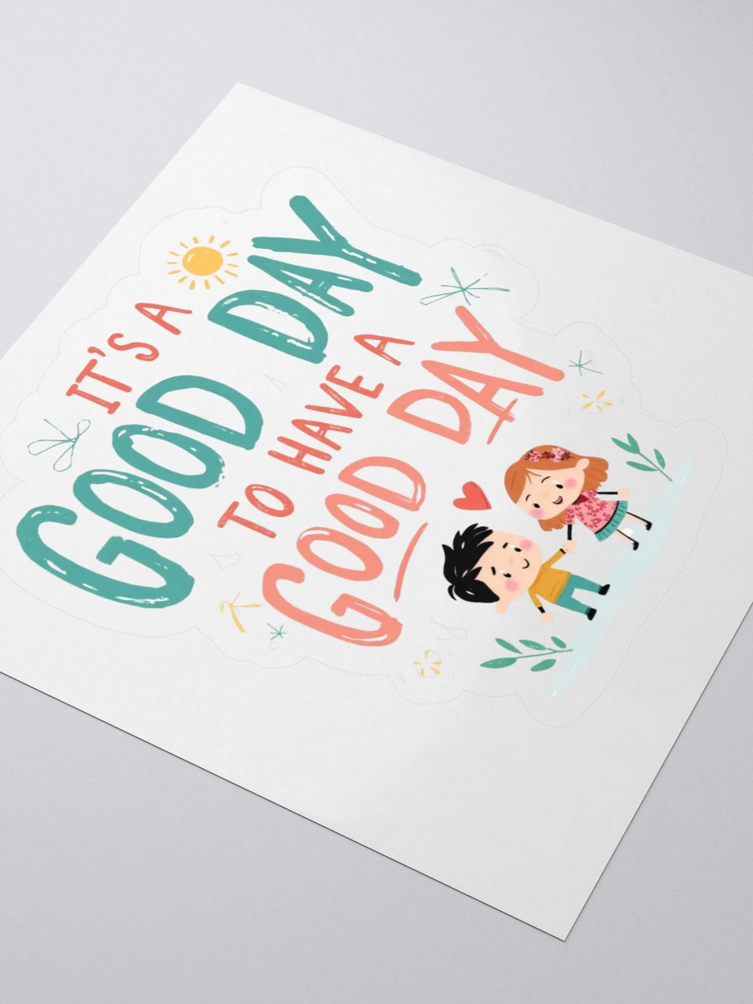 Good Day Kiss Cut Stickers product image (8)