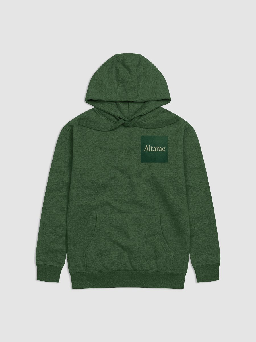 Altarae “Beyond Resolution” Lyric Hoodie – Verdant Shadow Edition product image (1)