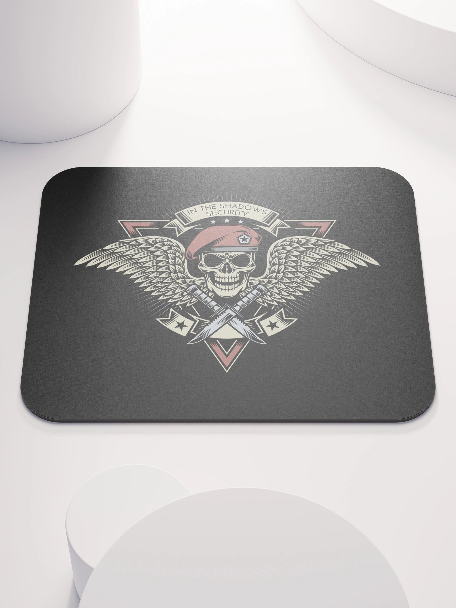 In the Shadows Security Logo Mouse Pad product image (2)