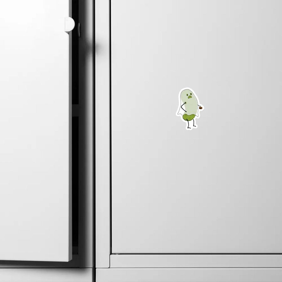 Trick or Treat Pickle magnet product image (8)