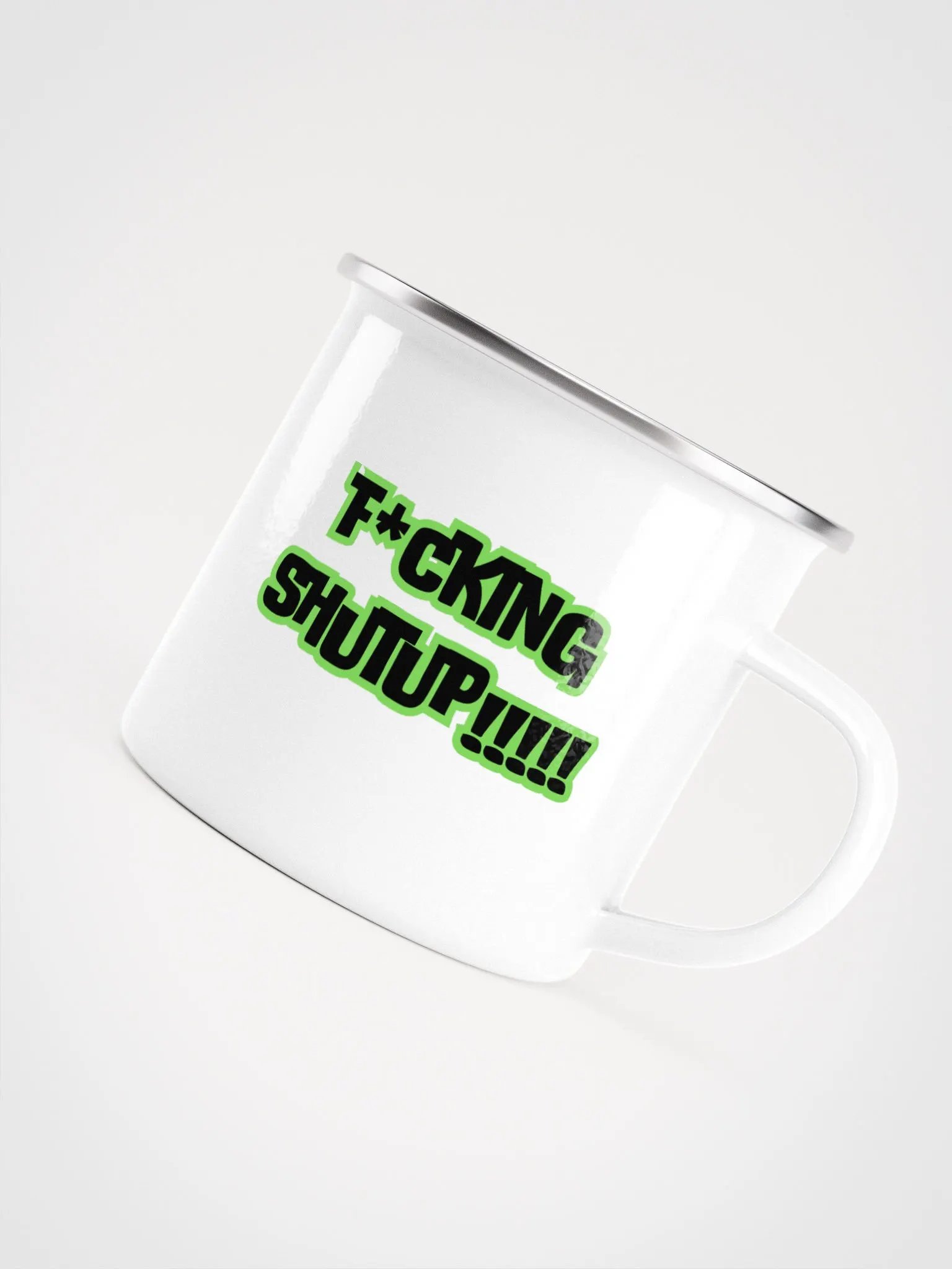 F*ing Shutup Enamel Mug product image (5)