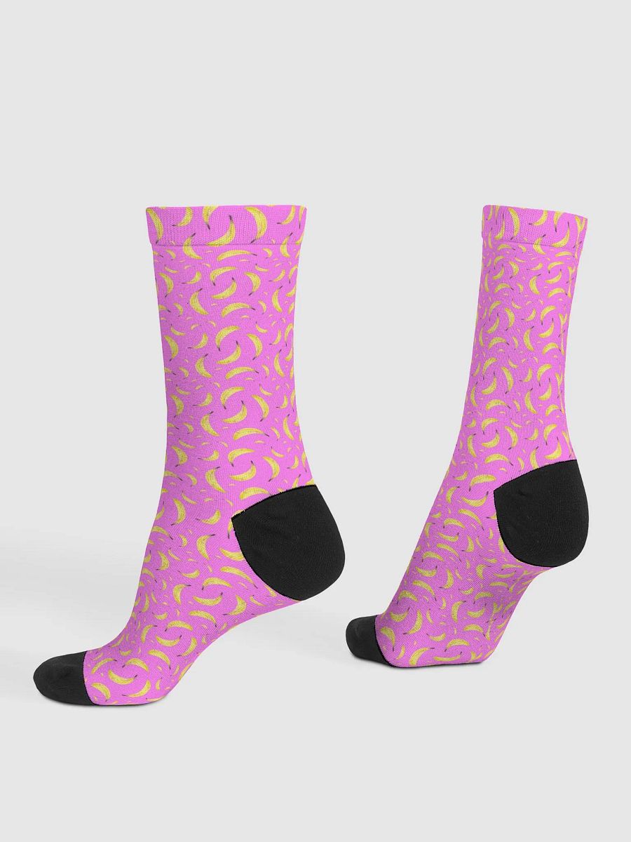 Banana pattern eco socks product image (4)