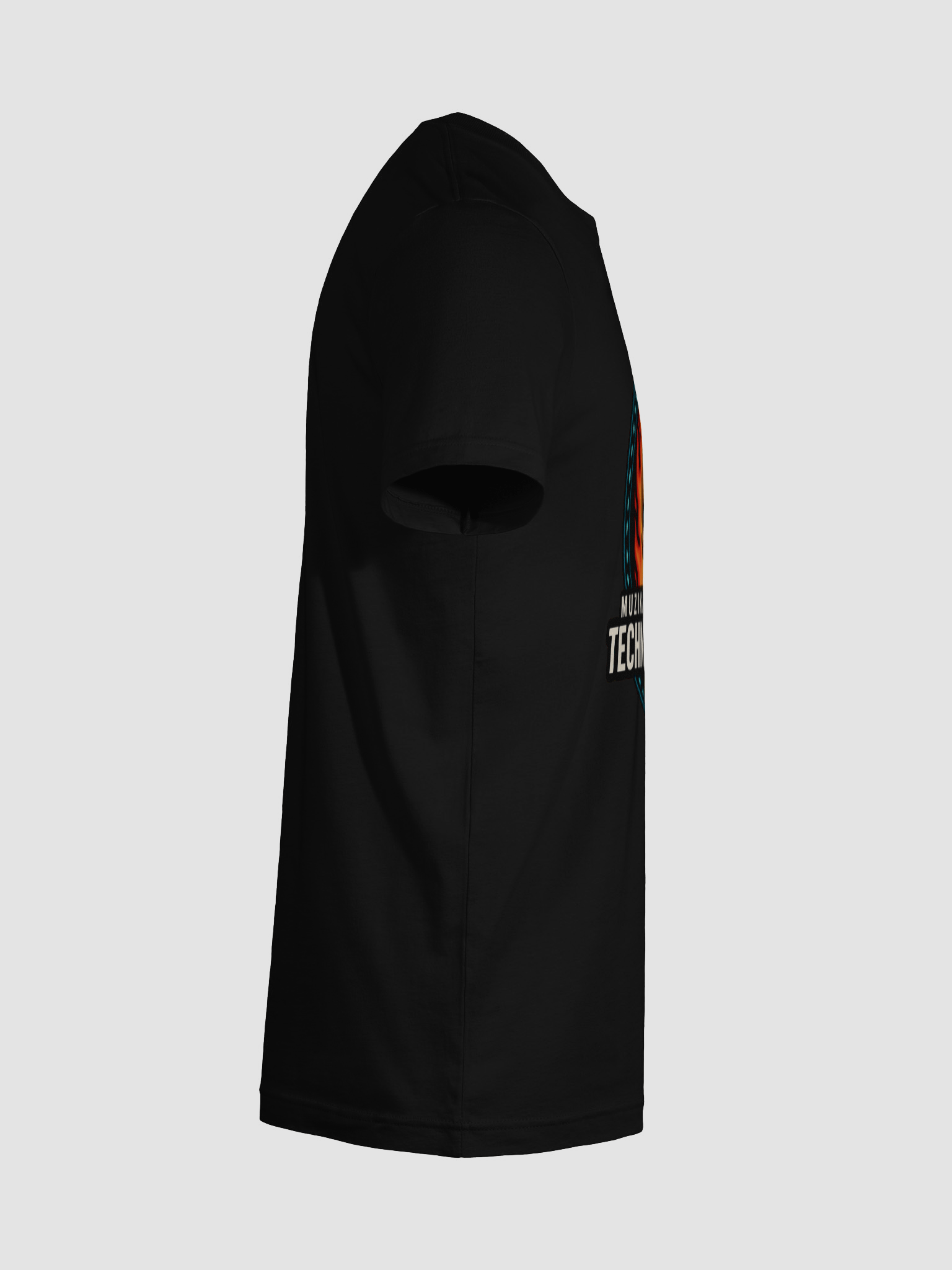 Techno Inferno Flaming Skull T-Shirt product image (12)