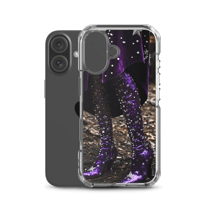 Starry Night Sparkle Boots iPhone Case product image (50)