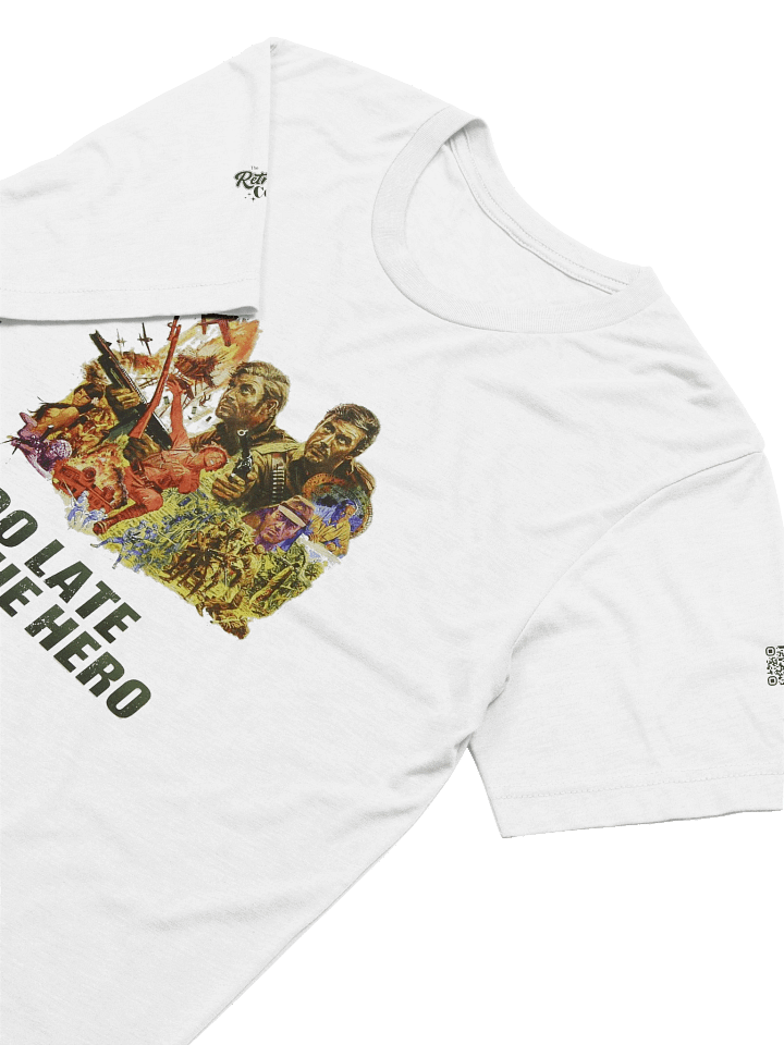 Too Late the Hero Artwork T-shirt product image (2)