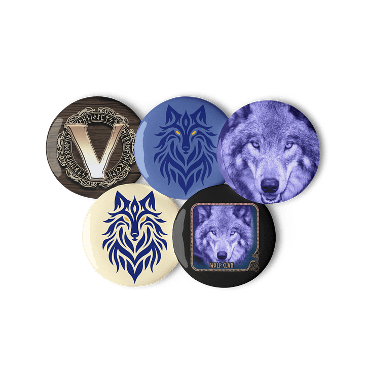 Wolf Clan Pin Set product image (1)