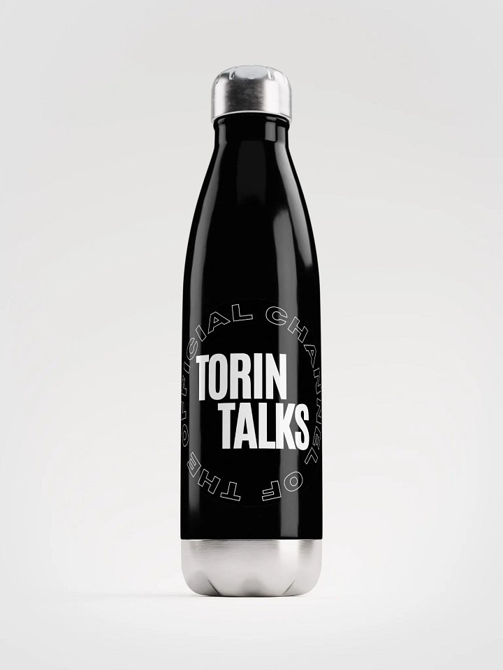 Torin Talks Emblem Stainless Steel Bottle product image (1)