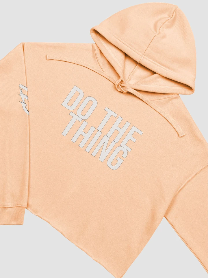 DO THE THING Crop Hoodie product image (1)