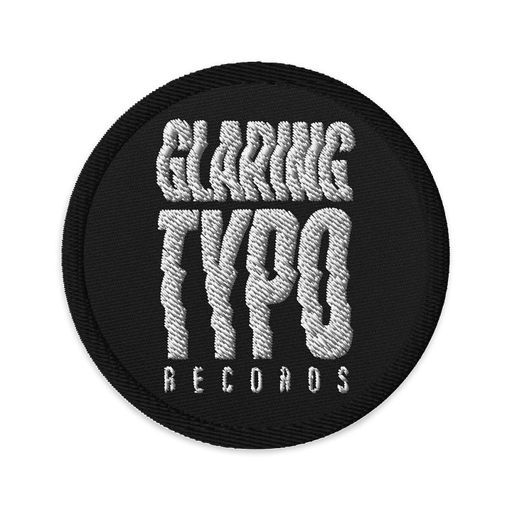 Monochrome Mosaic Embroidered Patches product image (1)