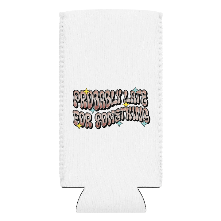 Probably Late For Something Wave Can Cooler product image (2)