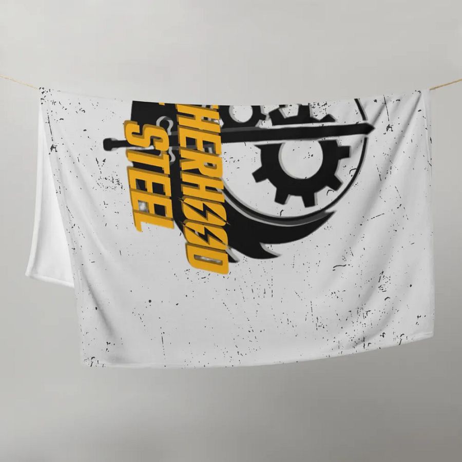 Brotherhood Of Steel Throw Blanket product image (21)