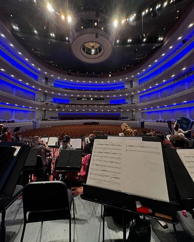 Back in my home hall! Sounds good, feels easy!