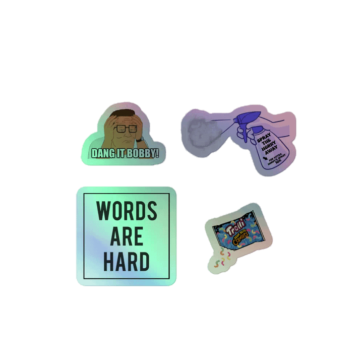 Kiss-Cut Random Holographic Stickers product image (1)