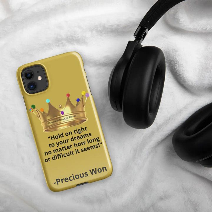 Queendom Beautiful Women iPhone® Snap Case (Gold) product image (2)