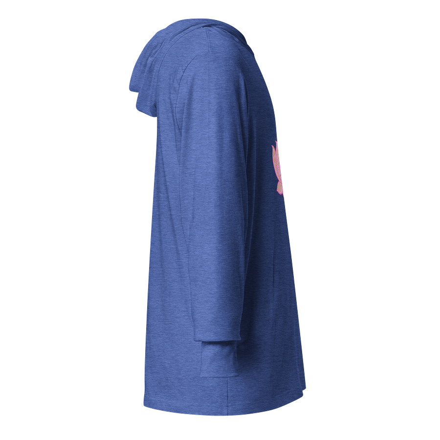 Golden Lotus Unisex Hooded Long Sleeve Tee product image (5)