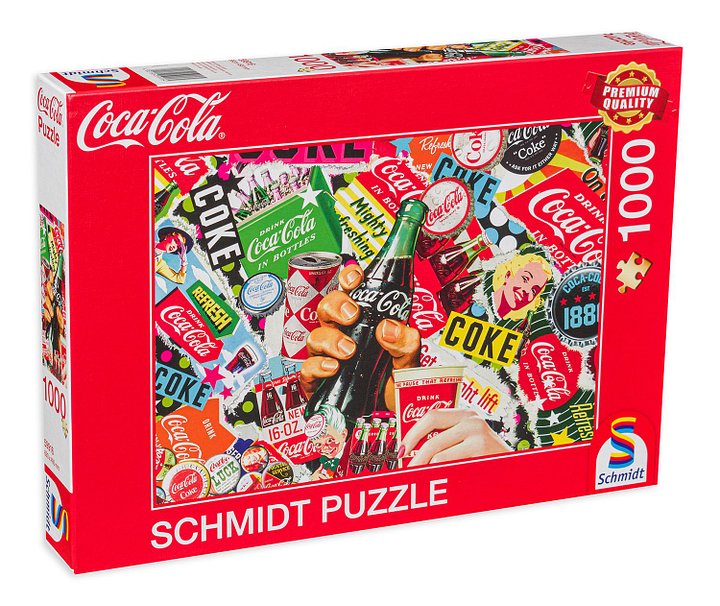 Puzzle Schmidt din 1000 de piese - E timpul pentru Coca Cola product image (1)