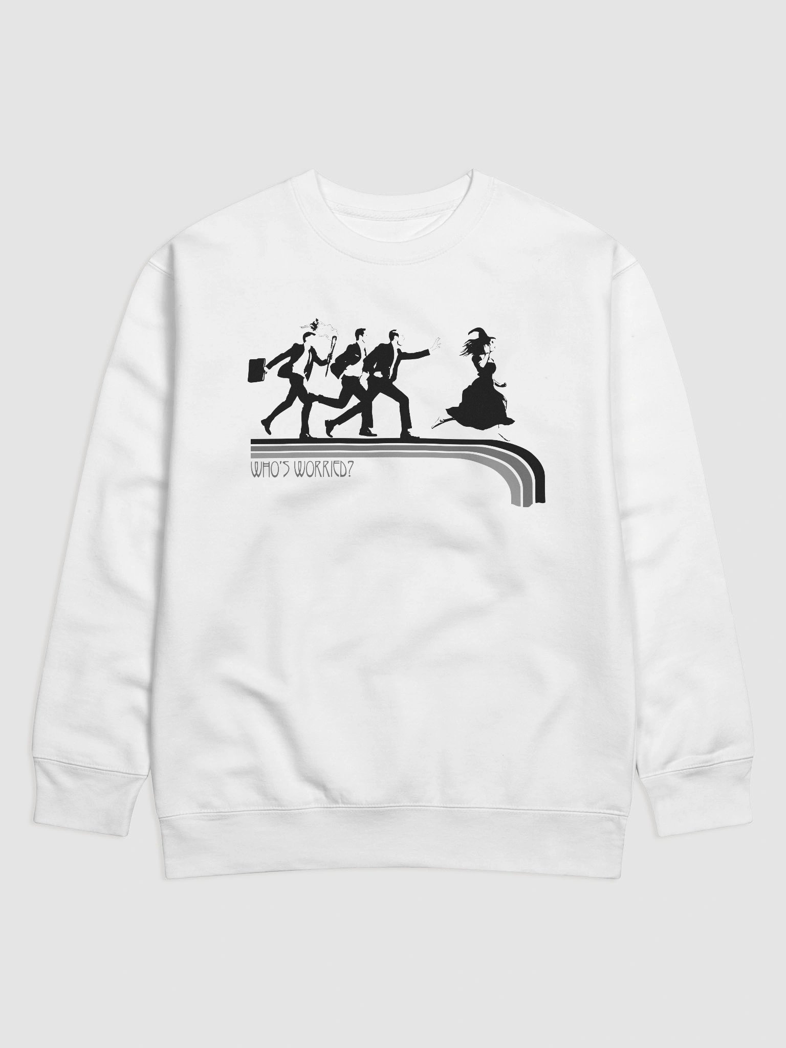 Who's Worried Premium Sweatshirt product image (1)