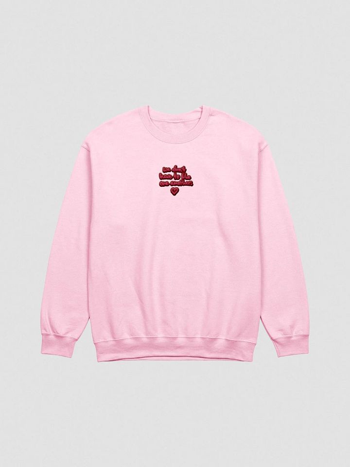 ONE ANOTHER (rose design) embroidered crewneck product image (2)