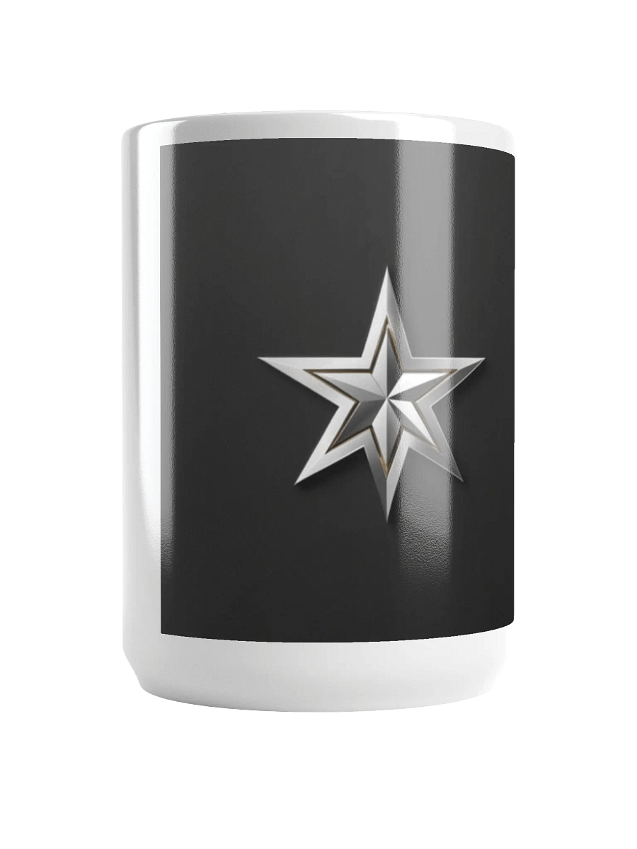 "Stellar Six-Arm Star Mug – Sip in Cosmic Style" product image (5)