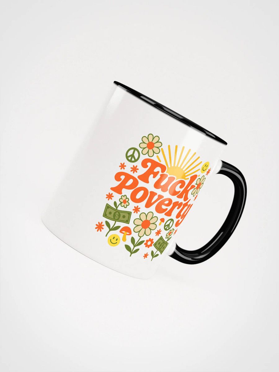 Fuck Poverty Accent Mug product image (12)