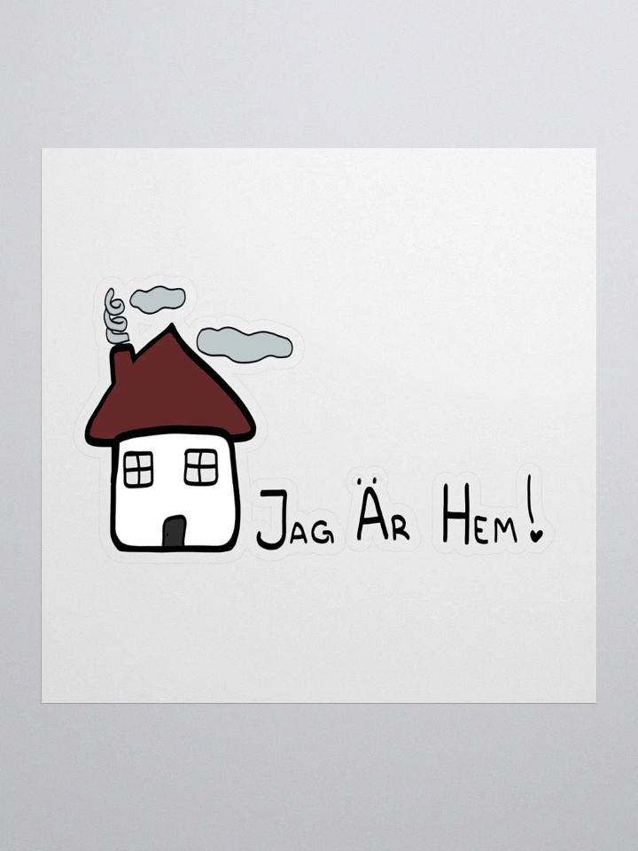 Sticker - Jag Är Hem product image (1)