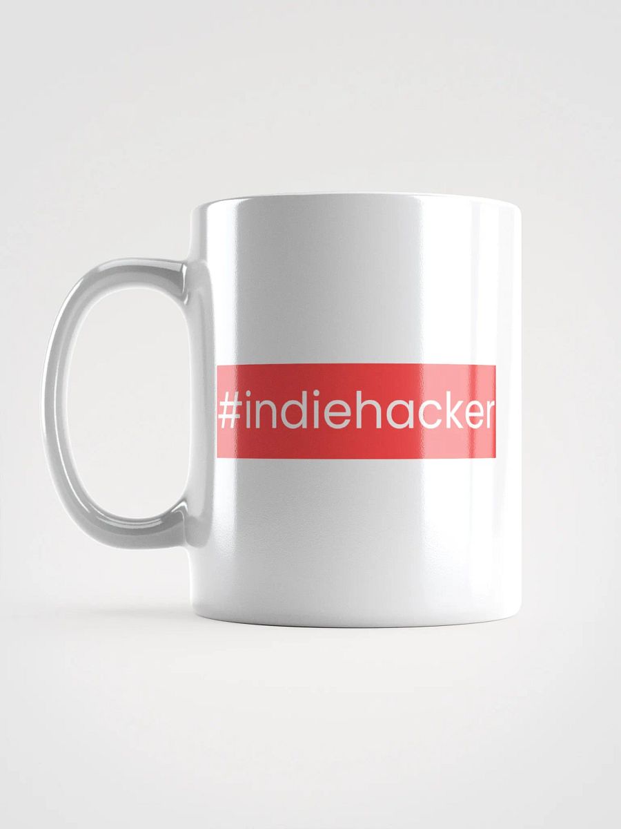 #IndieHacker White Glossy Mug product image (8)