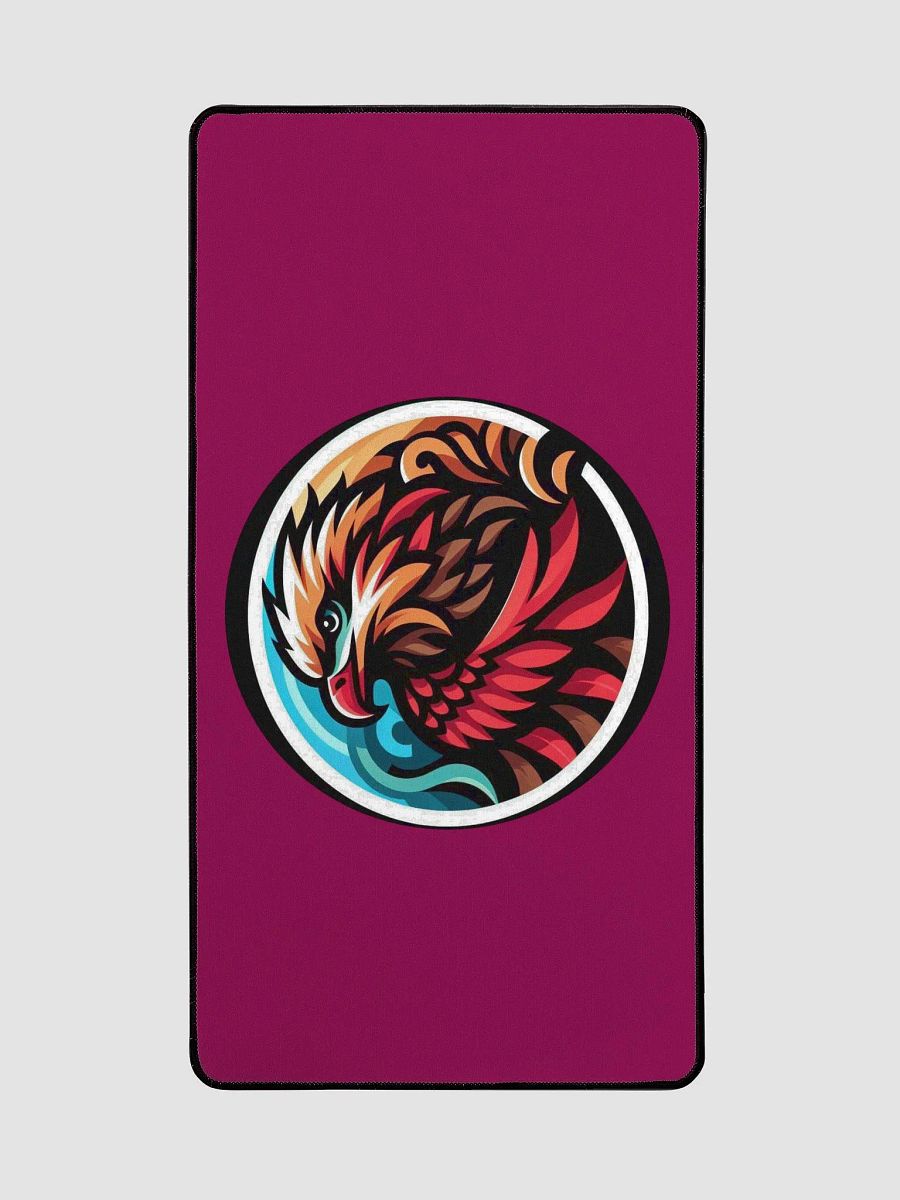 Vibrant Eagle Head Desk Mat product image (2)