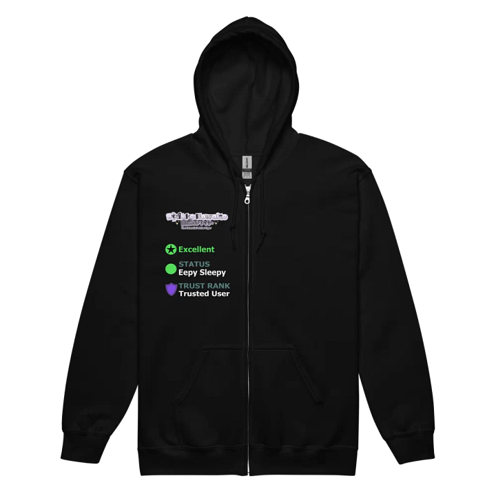 Heavy Blend Zip Hoodie (Unisex) - Byakko VR Stats Eepy Sleepy Edition product image (2)