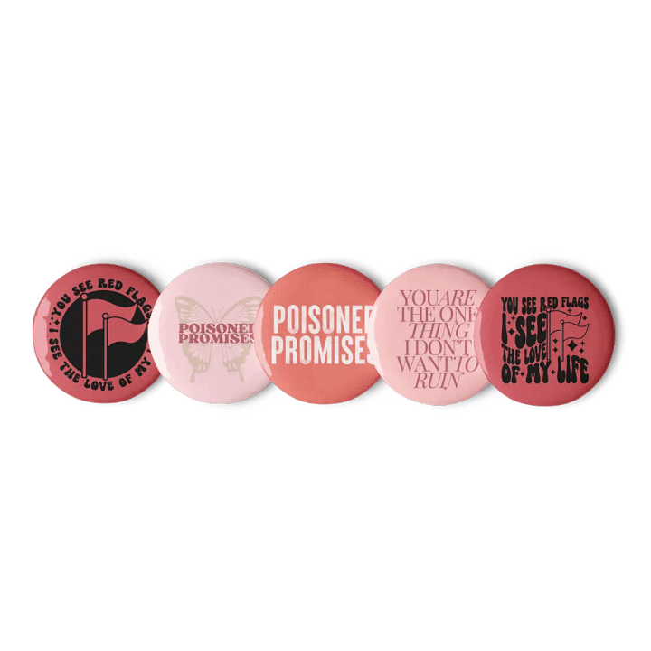 Poisoned Promises Button Set product image (3)