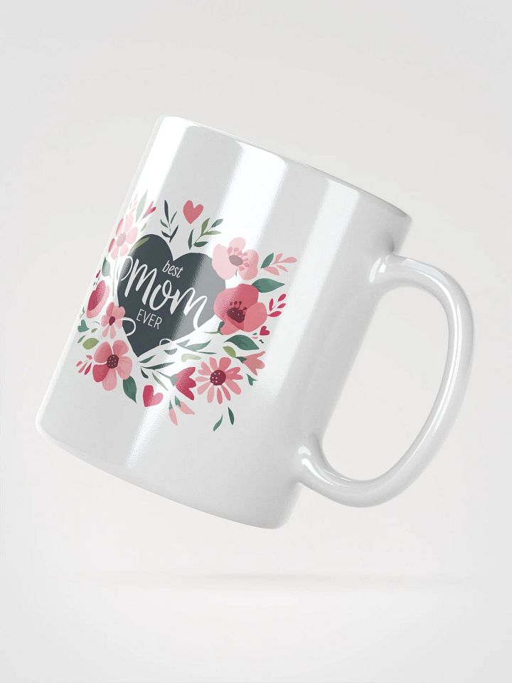 Floral Best Mom Ever Mug product image (4)