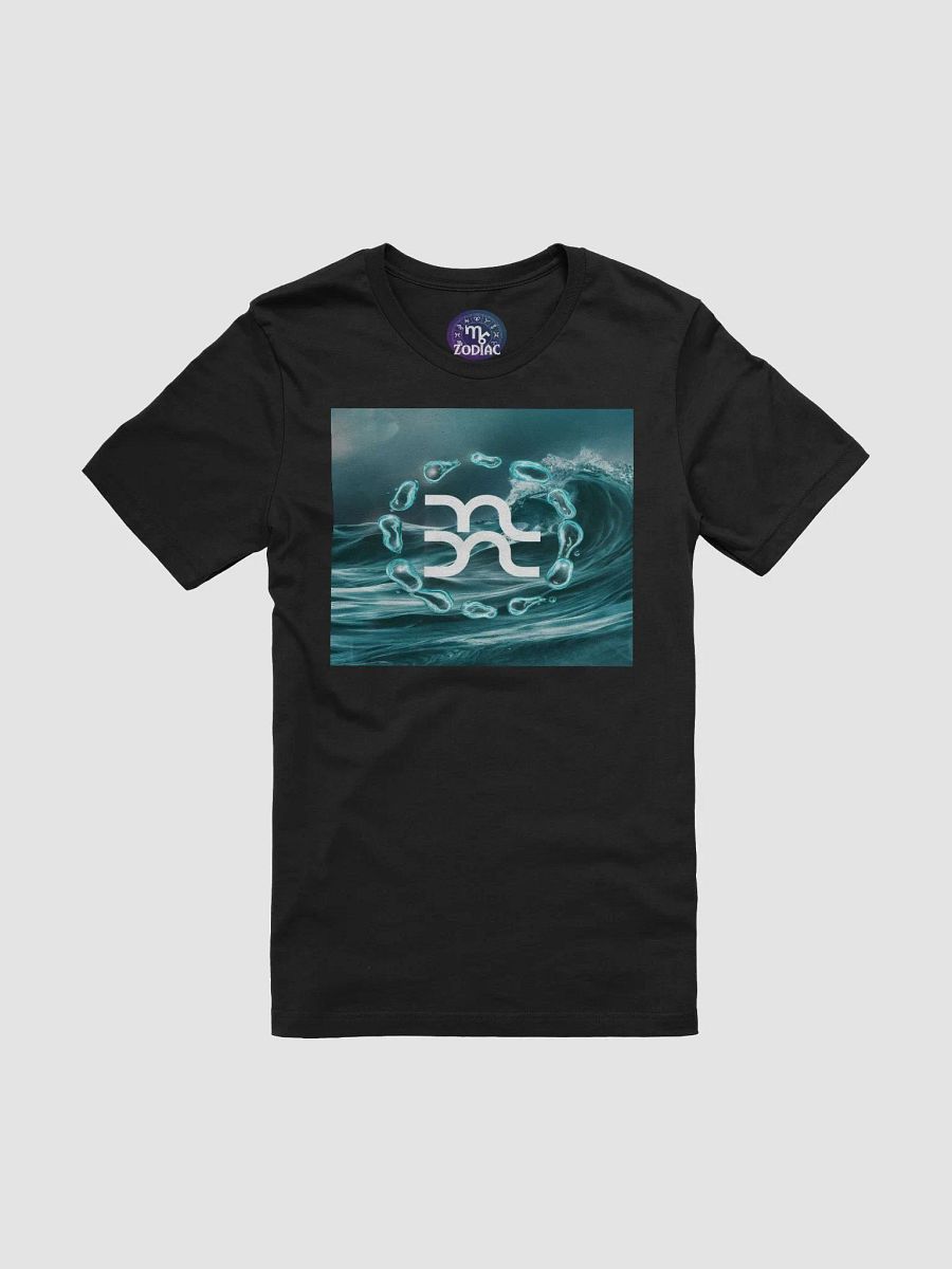 Exclusive Aquarius Zodiac T-Shirt - Unisex Astrology Gift with Oceanic Water Bearer Design product image (3)