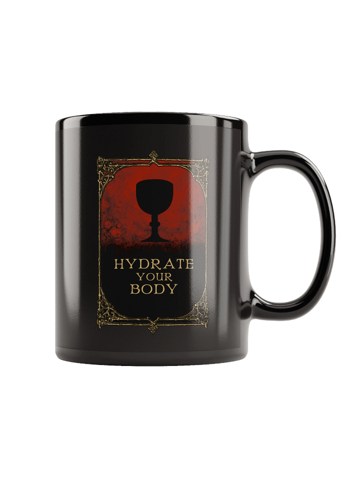 Hydrate Your Body Mug (Front + Back Design) product image (1)