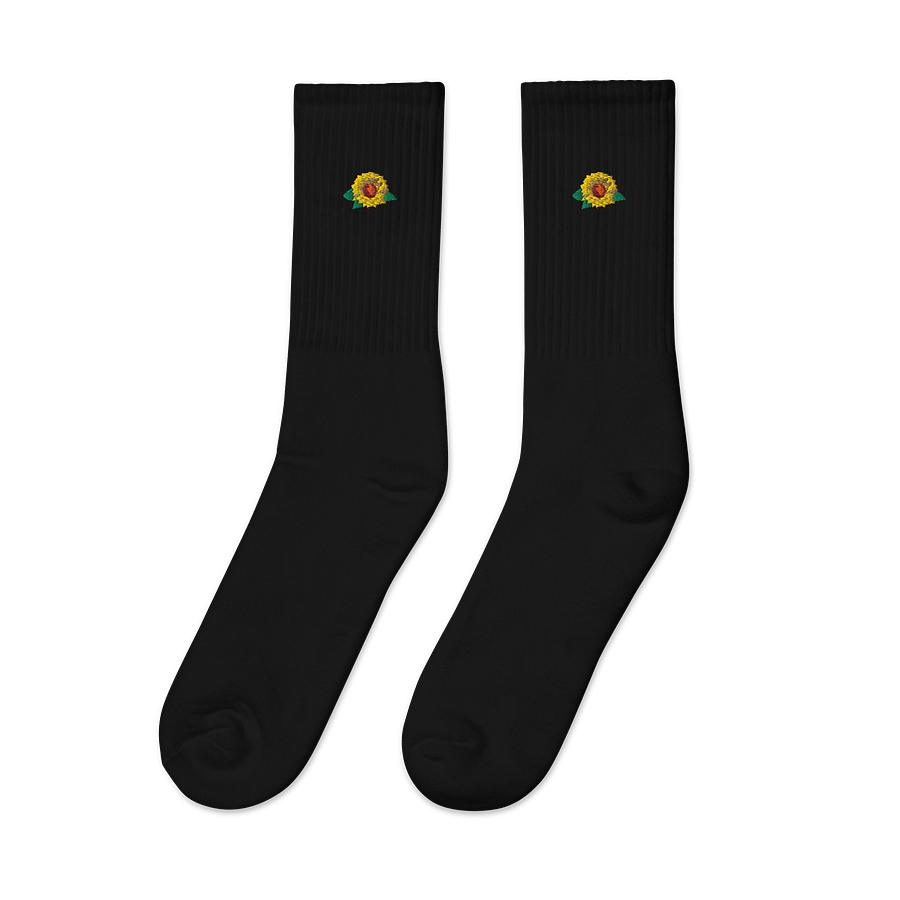 Sunflower Splendor Crew Socks product image (8)