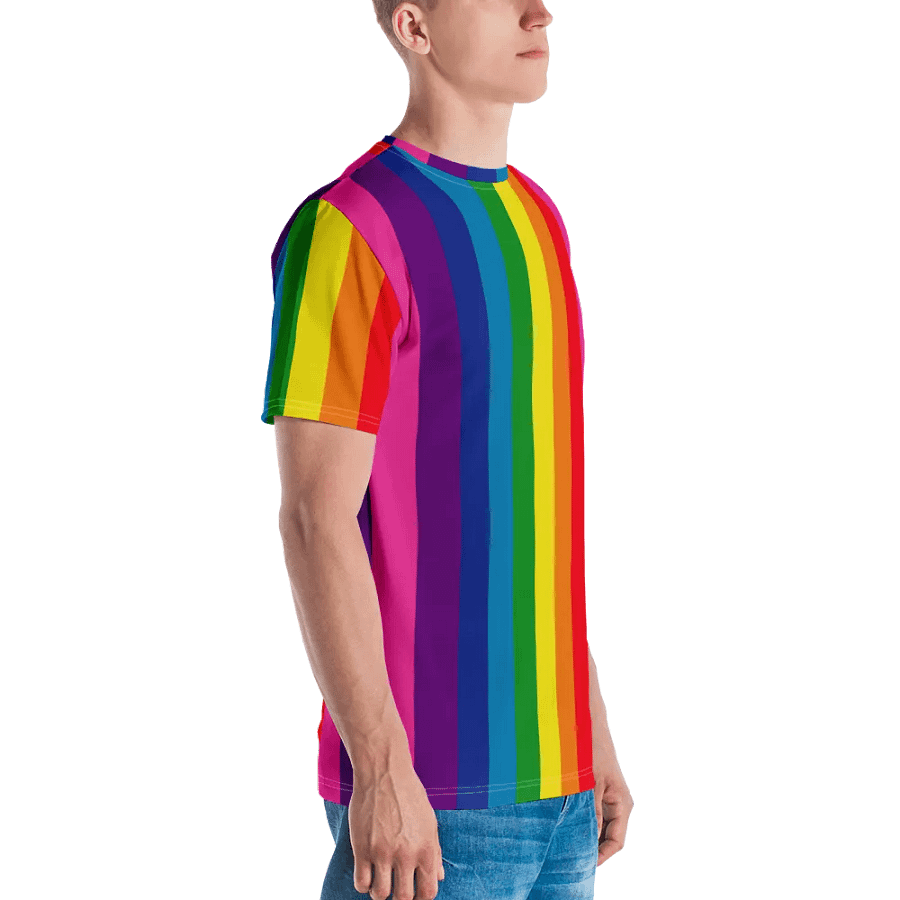 1978 Rainbow Pride Flag = 8-Color - All-Over Print Shirt product image (6)